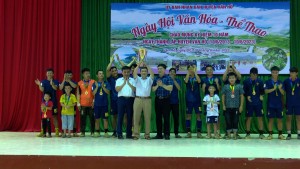 Bế mạc Ngày hội Văn hóa - Thể thao chào mừng kỉ niệm 10 năm thành lập huyện