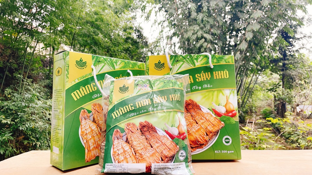 Măng- "vàng" của Tân Xuân - Đặc sản Vân Hồ