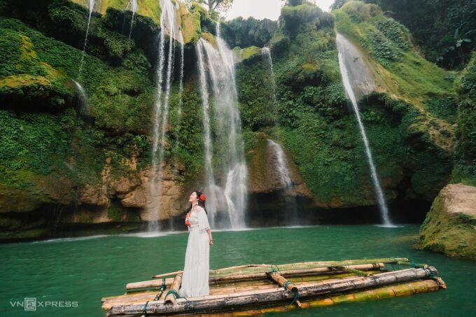 Mùa hè trốn nóng ở thác Nàng Tiên, Vân Hồ