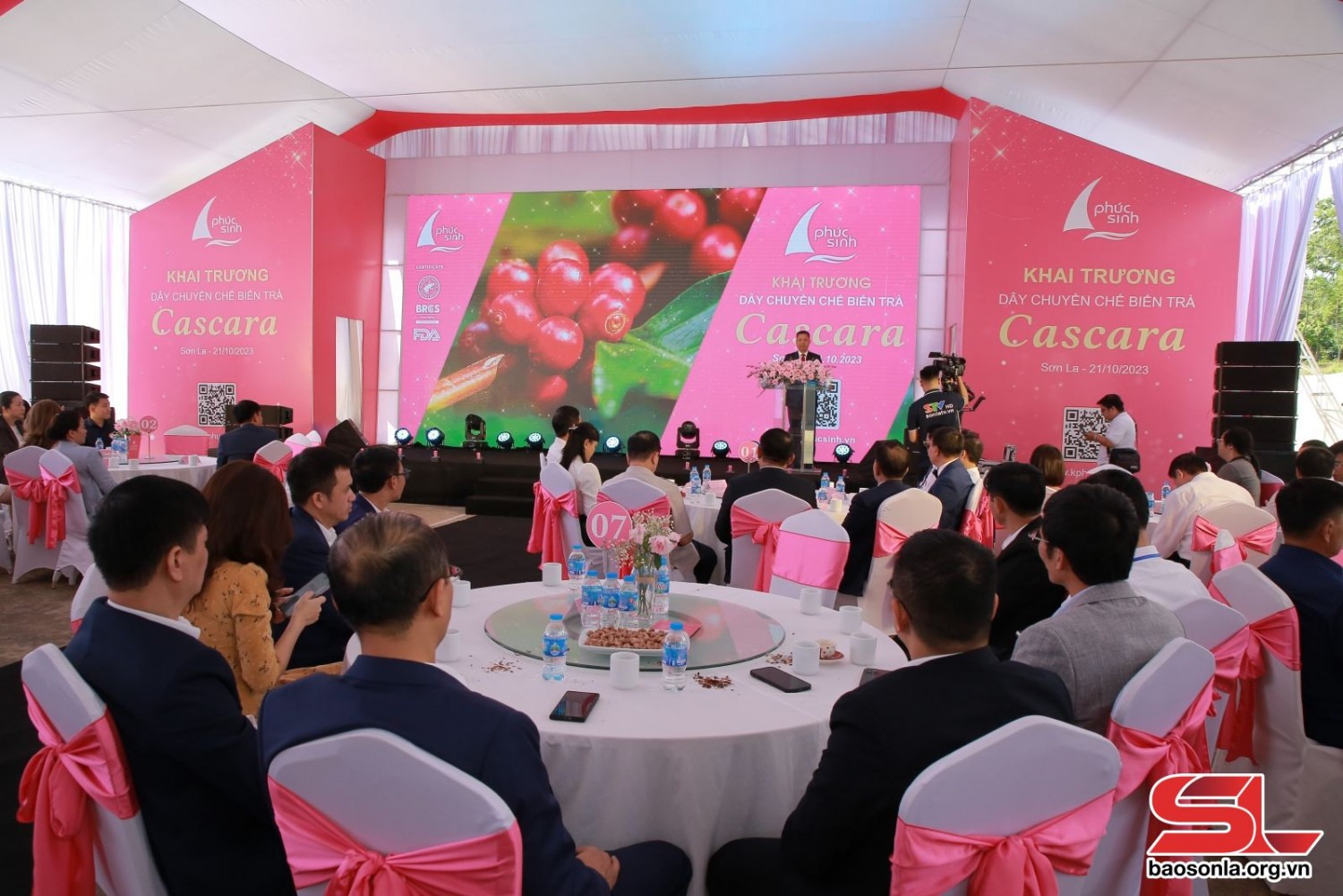 Khai trương dây chuyền chế biến trà Cascara