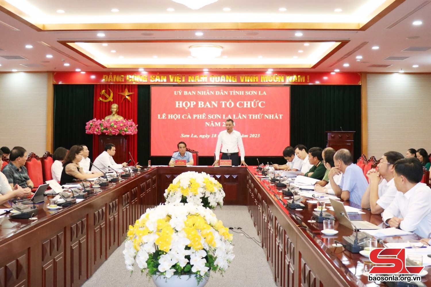 Họp Ban Tổ chức Lễ hội Cà phê Sơn La lần thứ nhất năm 2023